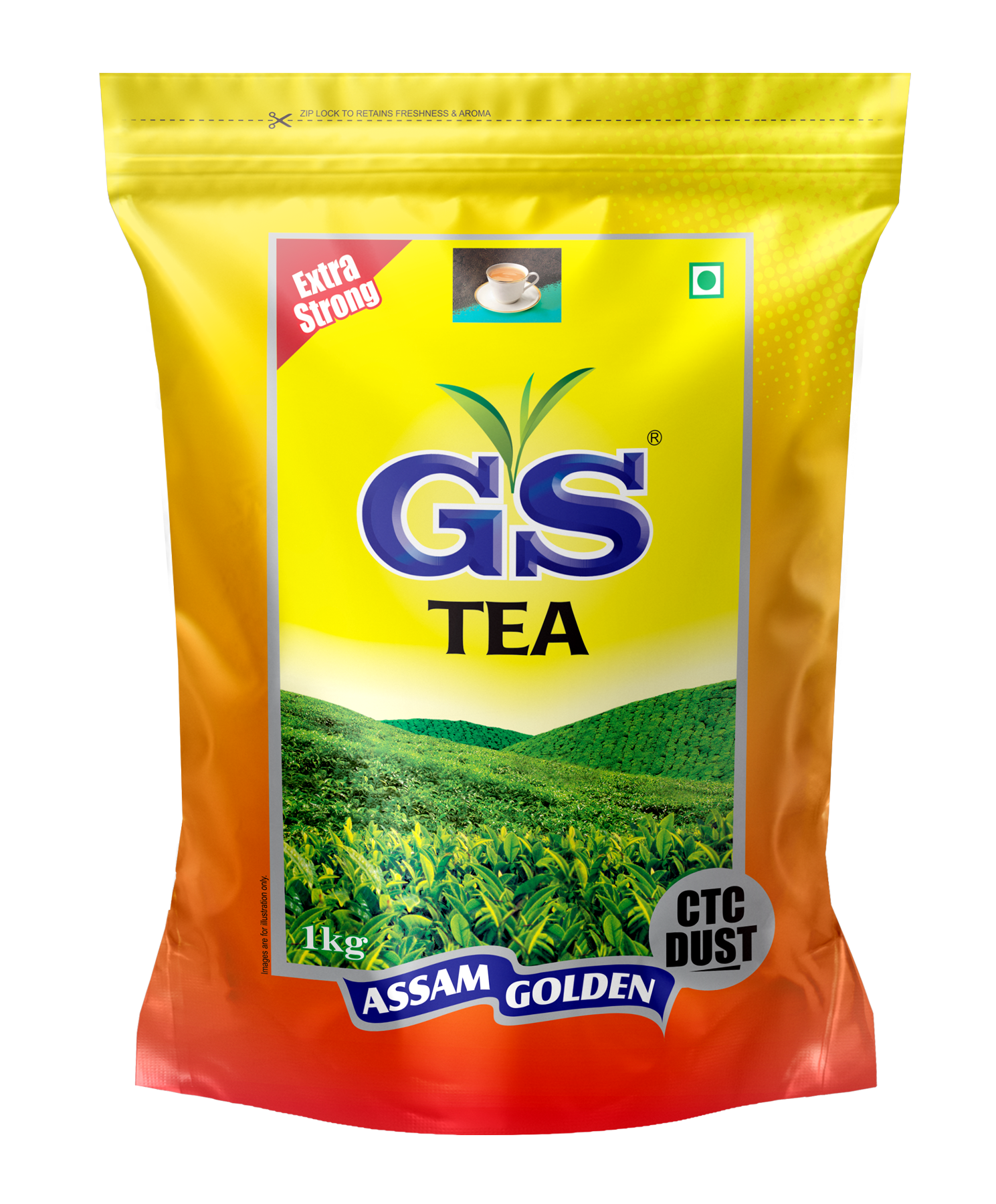 GS DUST TEA 1 Kg | Bright Assam Blend With Strong Taste – GS Tea