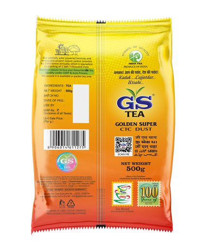 GS DUST TEA 500g Pouch