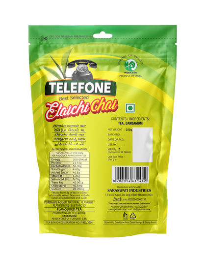 TELEFONE ELAICHI CHAI 250g