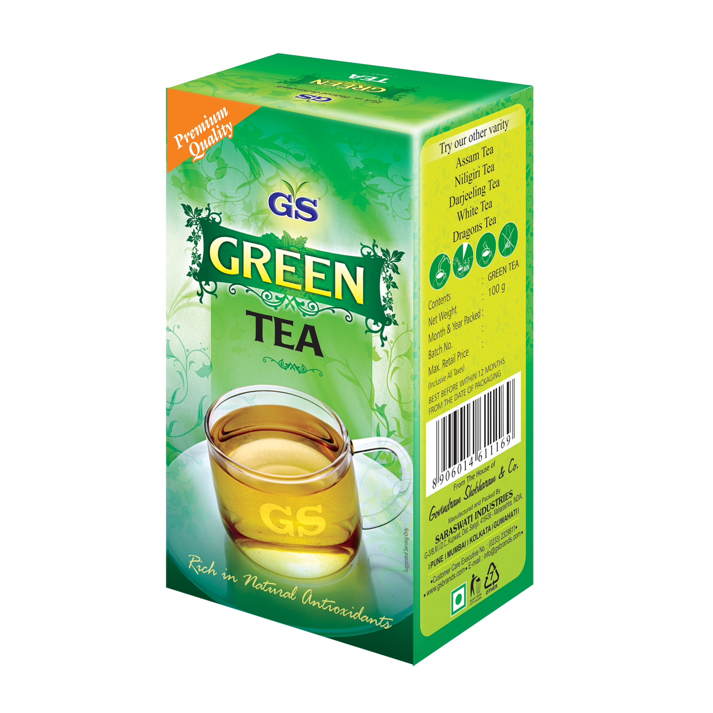 GS GREEN TEA 100g
