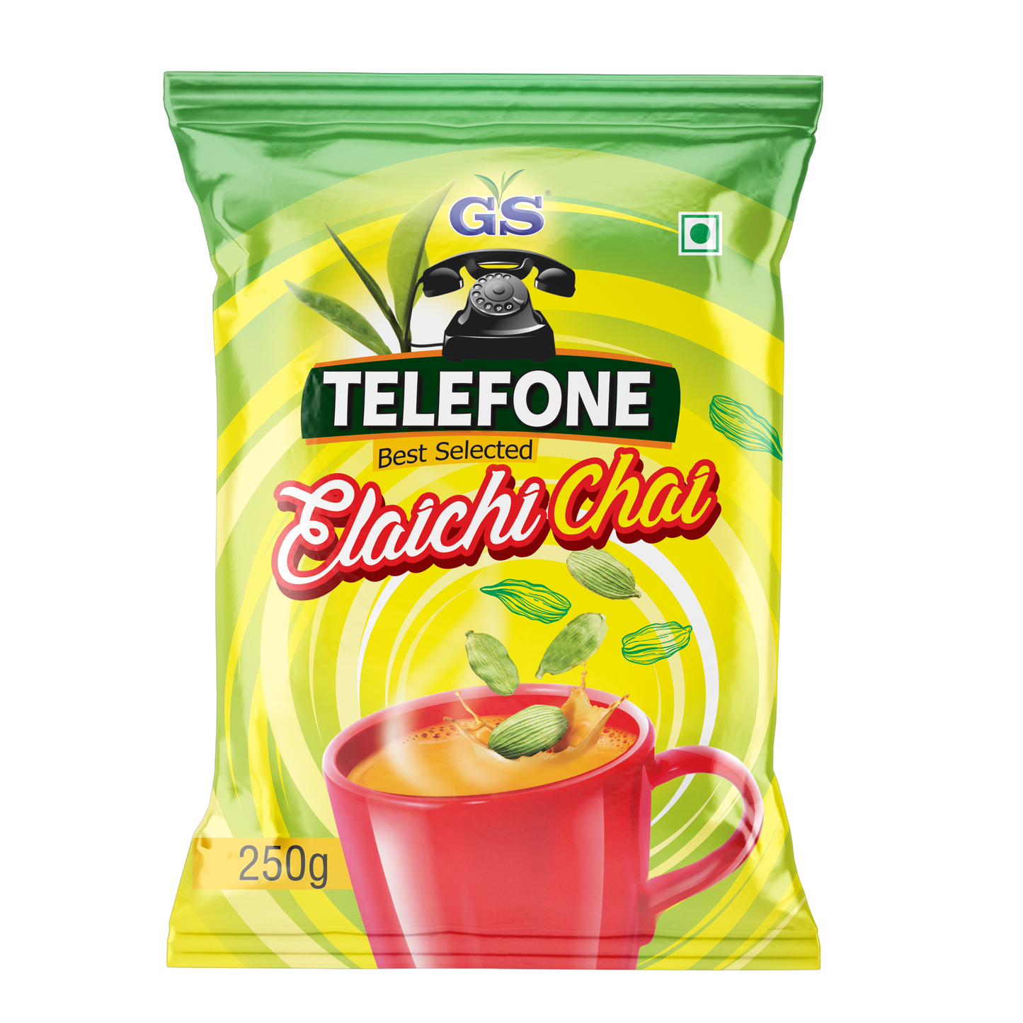 GS TELEFONE ELAICHI CHAI 250g