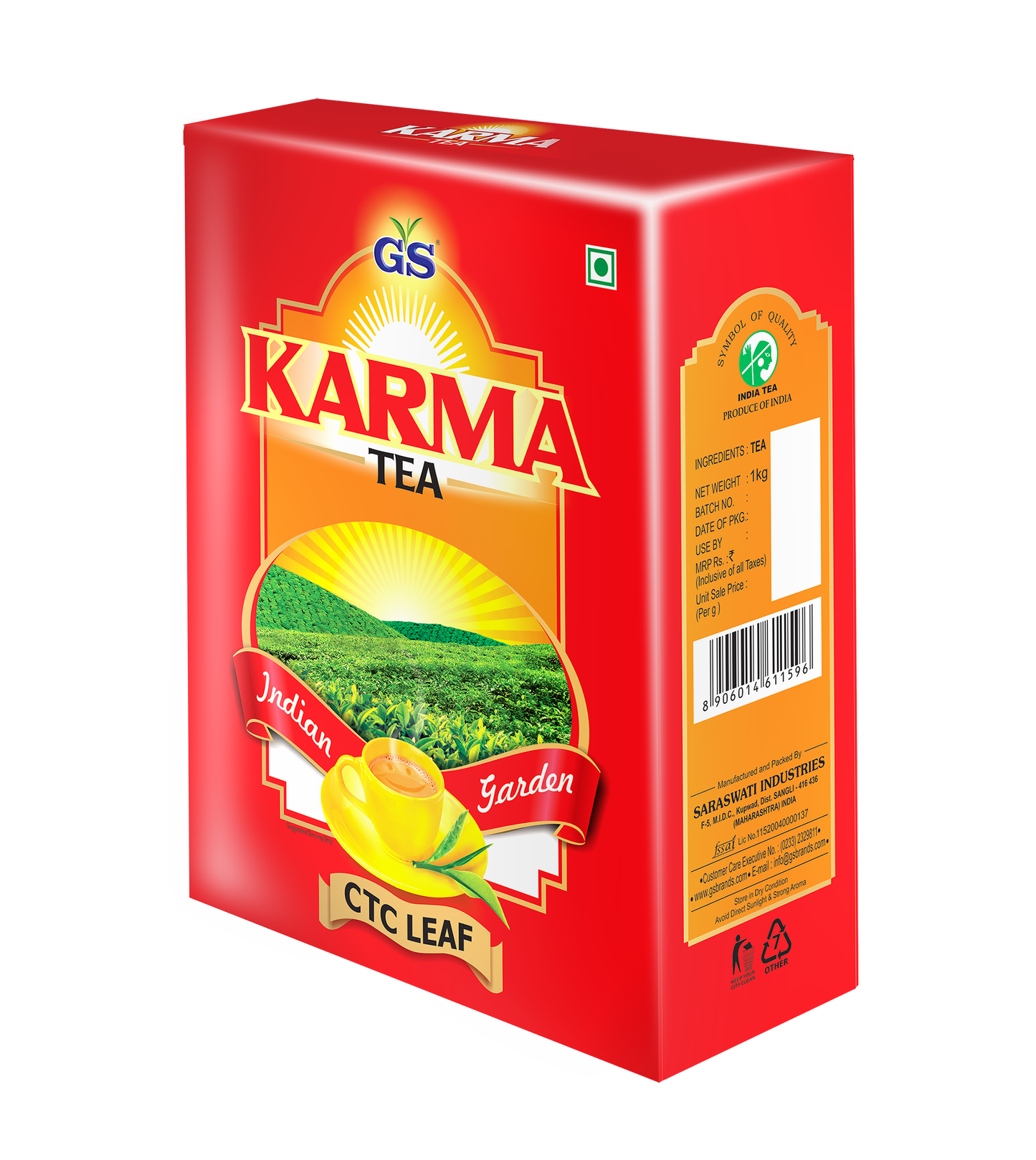 GS KARMA LEAF TEA 1 Kg Box