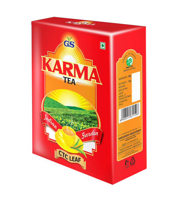GS KARMA LEAF TEA 1 Kg Box by GS – GS Tea